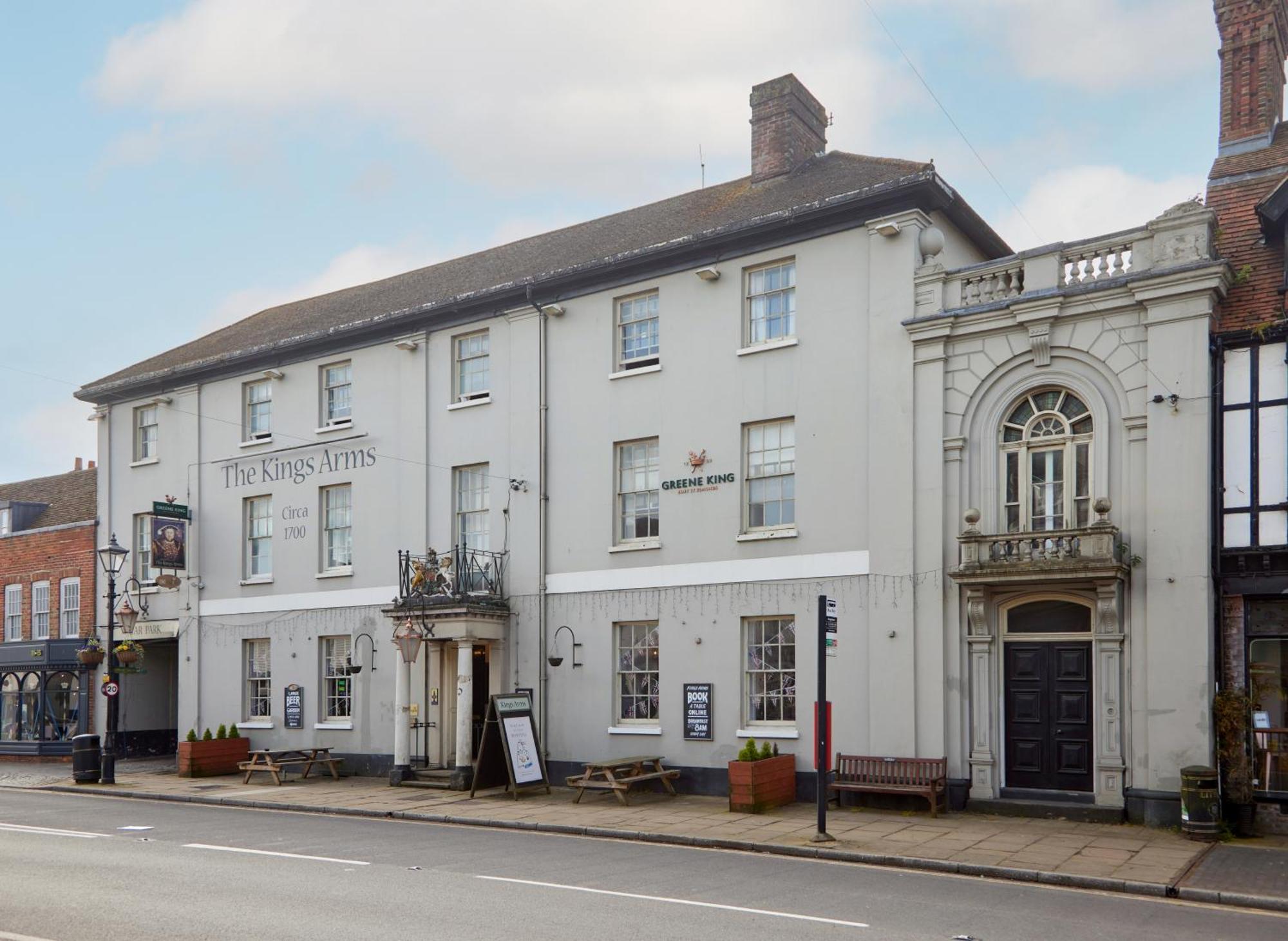 Kings Arms Hotel By Greene King Inns Westerham Bagian luar foto