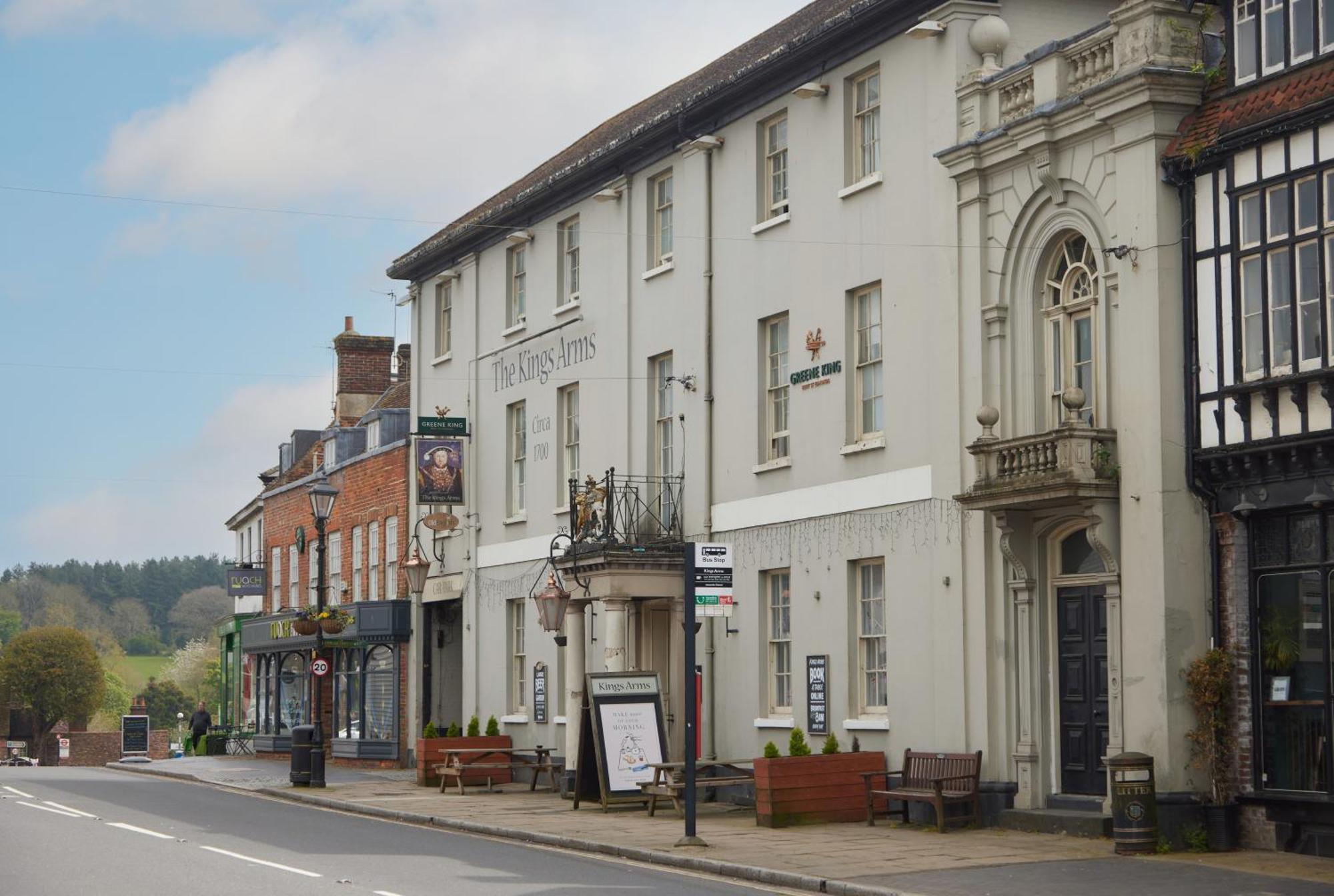 Kings Arms Hotel By Greene King Inns Westerham Bagian luar foto